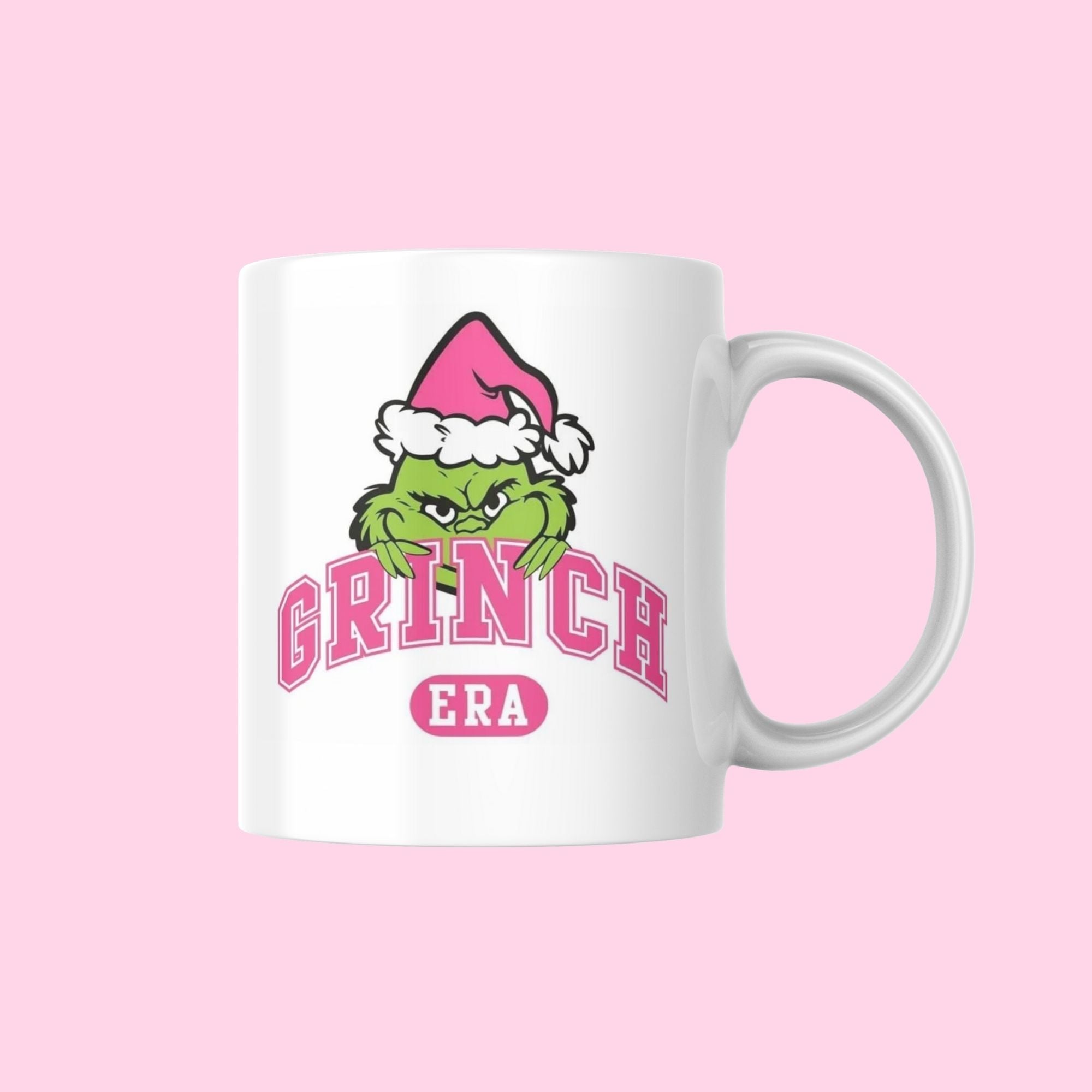 Taza del Grinch en Rosa