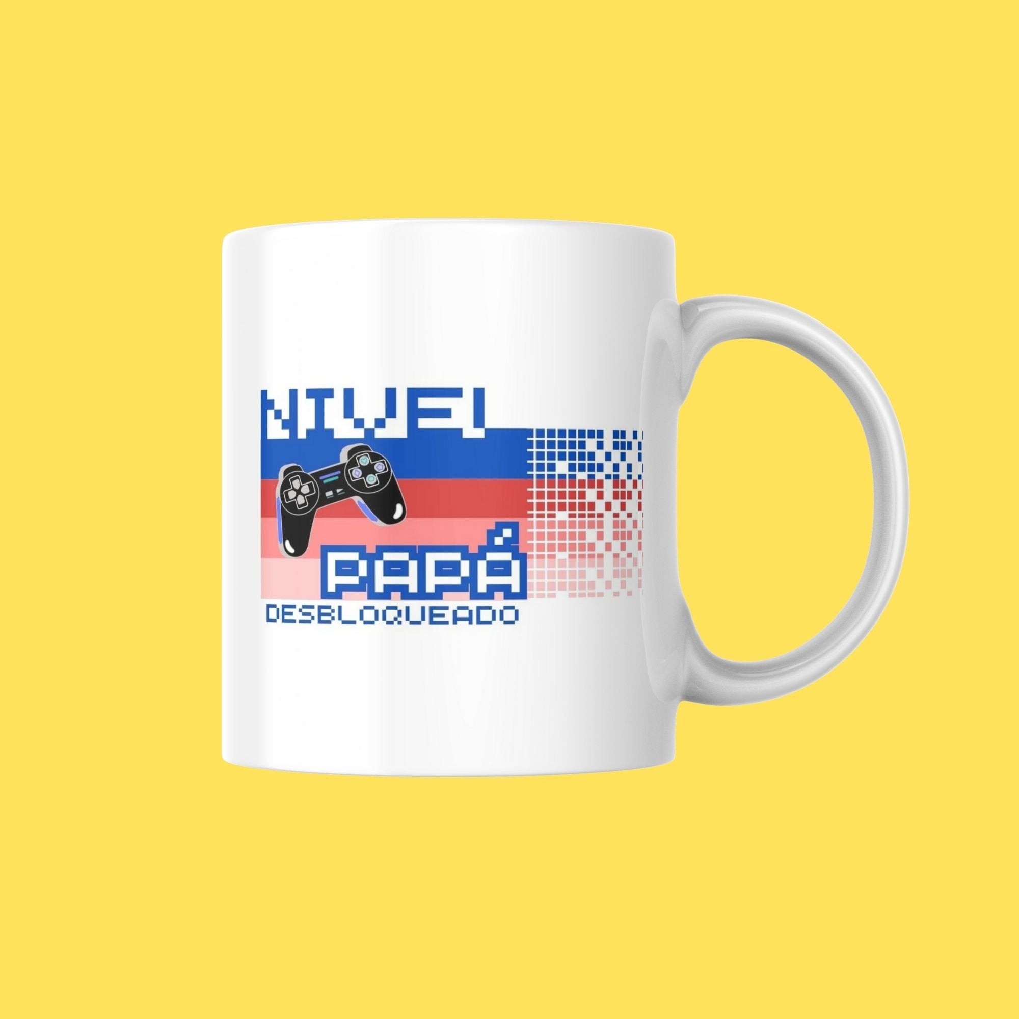 Taza para Papá Nivel Desbloqueado