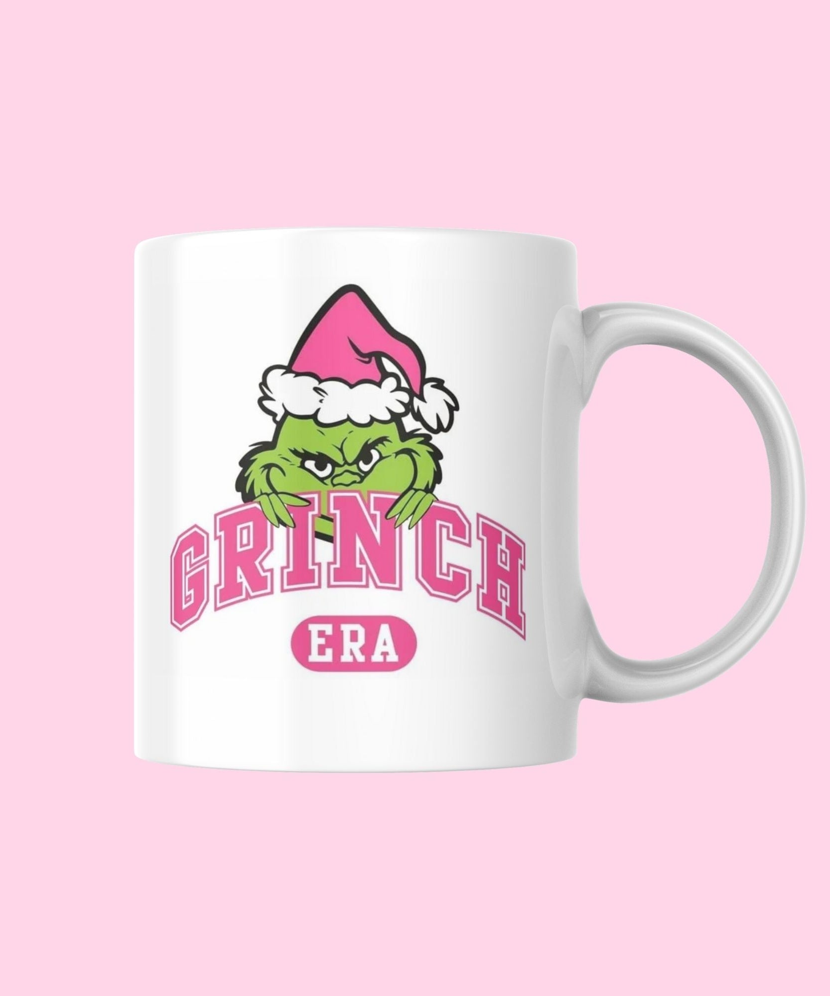Taza del Grinch en Rosa
